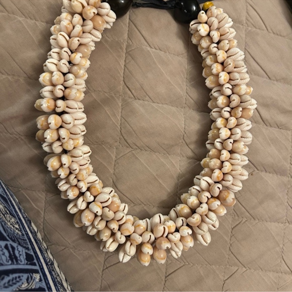 Seashell necklace/ headband